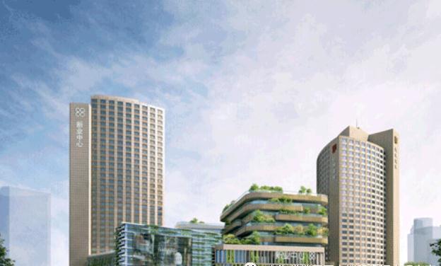 上海新業(yè)中心：70%得房率，打造寬敞辦公空間